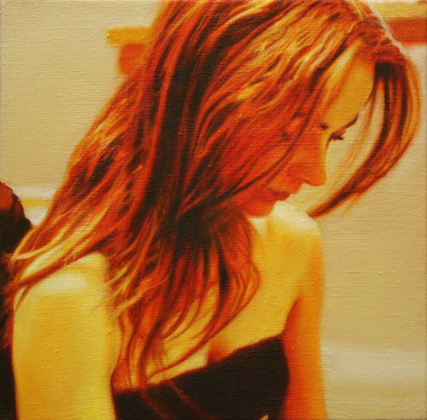 Freya I 2009 Oil on canvas 20cm x 20cm